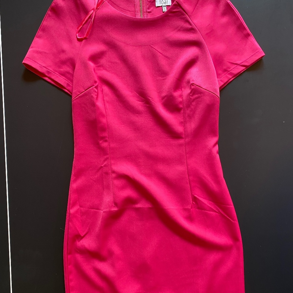 Tobi Dress Magenta Bodycon Medium